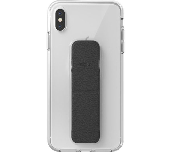 CLCKR iPhone XS Max Case - Clear & Black