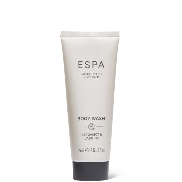 ESPA Bergamot and Jasmine Body Wash 75ml Tube