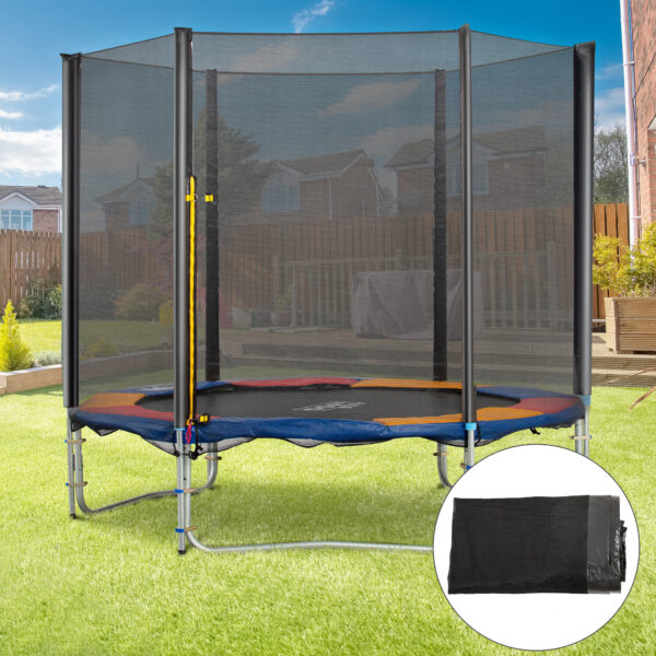 HOMCOM 10ft Replacement Safety Trampoline Net with Enclosure   Aosom UK - Image 2