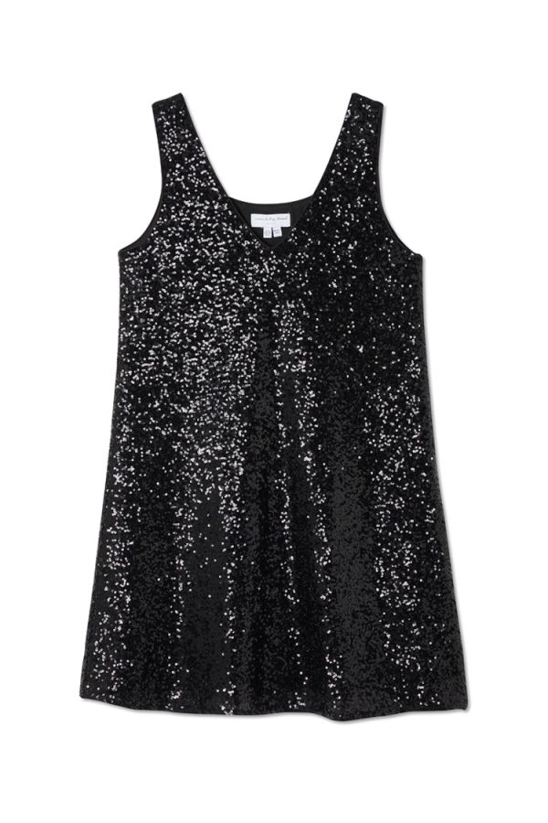 Women's Sequin Mini Ruby Dress in Black, Size 6 by Never Fully Dressed - Image 8