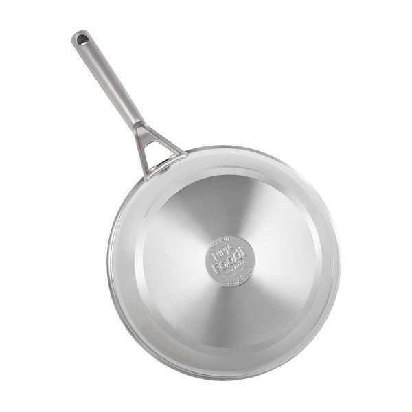 Ninja ZEROSTICK Stainless Steel 30cm Frying Pan - C60030UK - Image 2