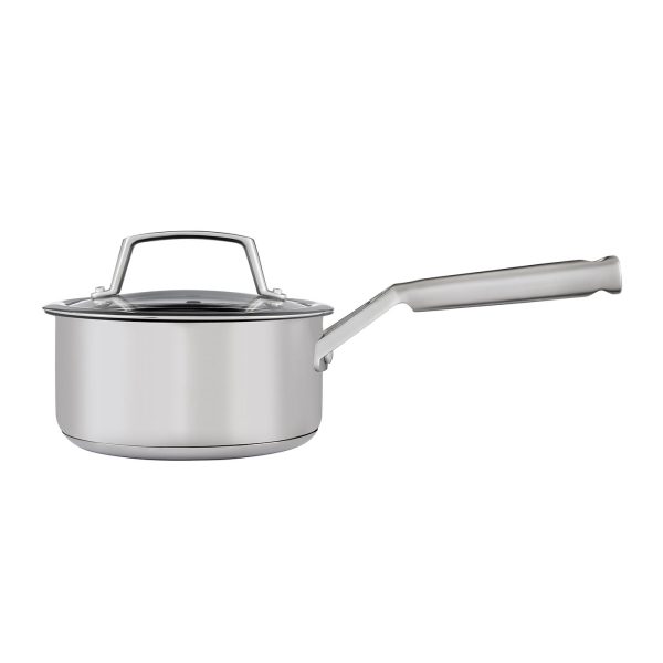 Ninja ZEROSTICK Stainless Steel 16cm Saucepan with Lid - C60216UK - Image 2