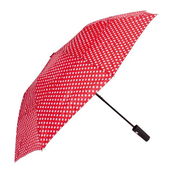 Windproof Umbrealla Red Spot (41cm/16in long)