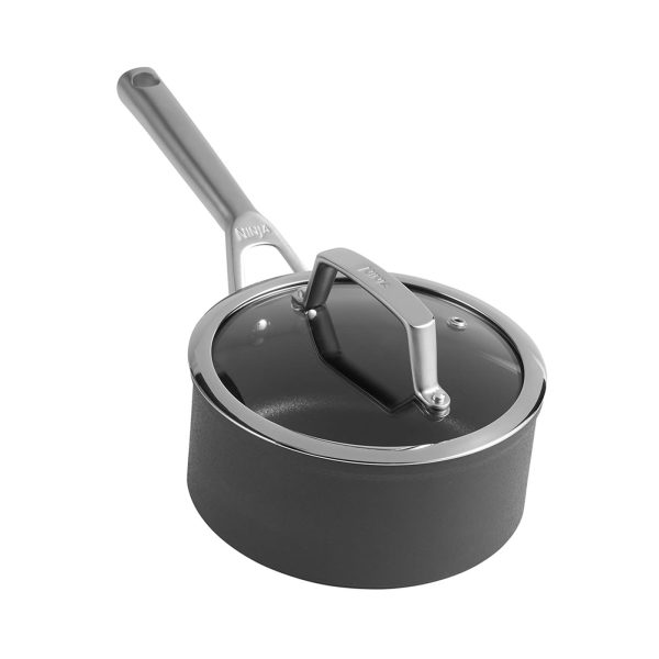 Exclusive Ninja 3-Piece Cookware Bundle: Saucepan Set & Frying Pan with ZEROSTICK - COOK3300UK - Image 2