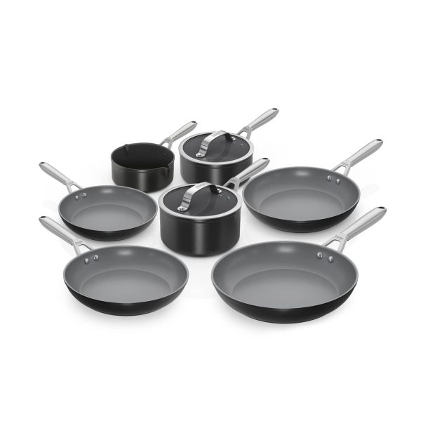 Ninja Ceramic Pro Black Cookware Bundle - 7 piece set - Image 2