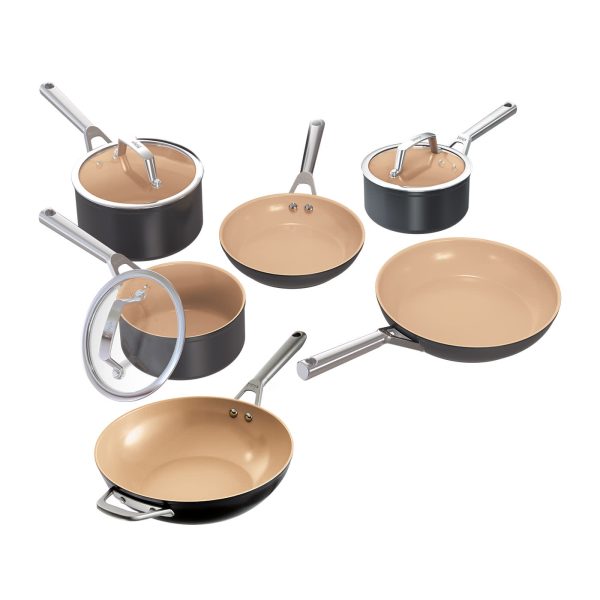 Exclusive Ninja Extended Life Ceramic Cookware Bundle - 6 Piece Set CW900BNUK - Image 2