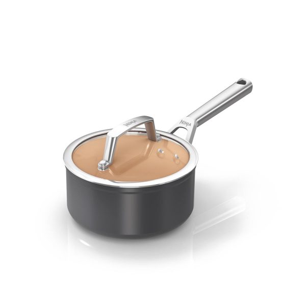 Ninja Extended Life Ceramic 16cm Saucepan CW90216UK - Image 2