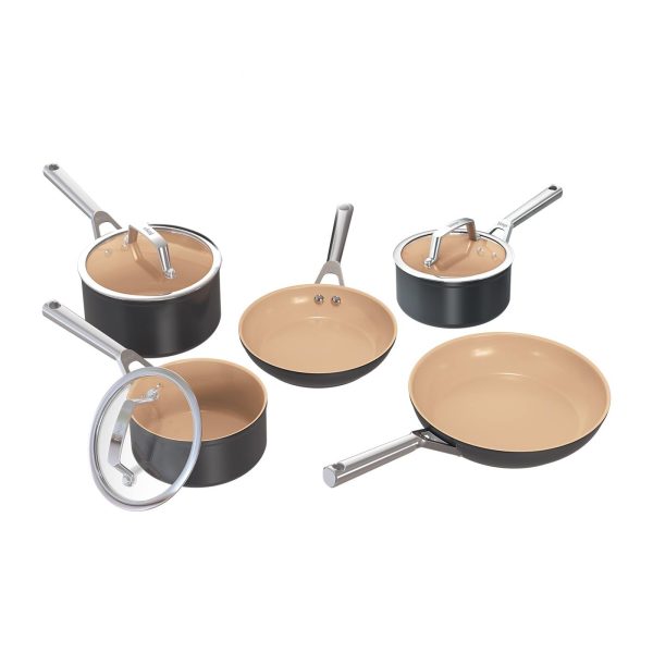 Exclusive Ninja Extended Life Ceramic Cookware Bundle - 5 Piece Set CW9024BNUK - Image 2