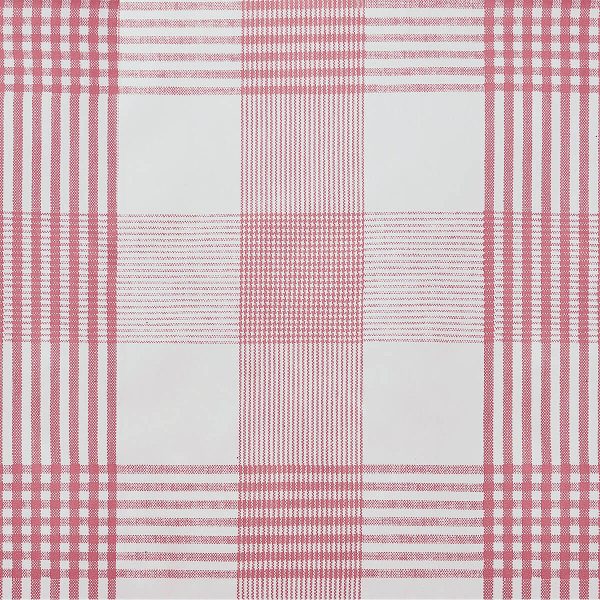 Pvc Wipe Clean Table Cloth 137cm Square in Red Check