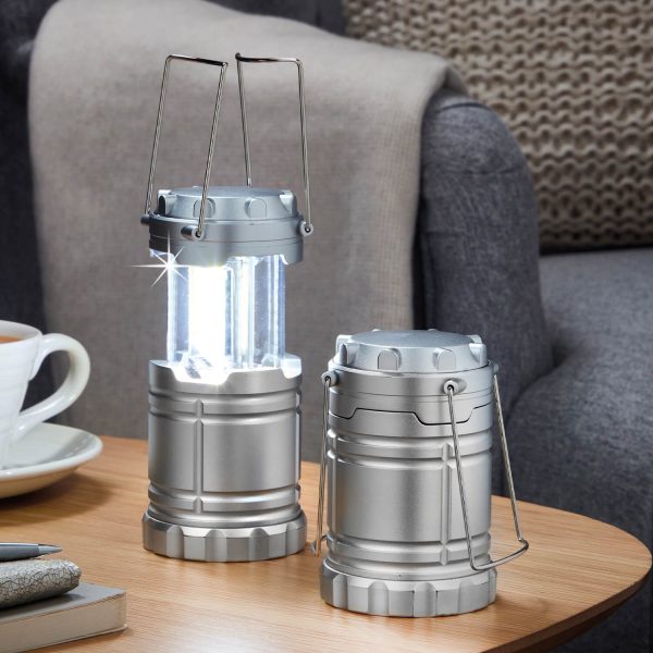 Pop-Up Lantern Lights Pack of 2 H15.5cm