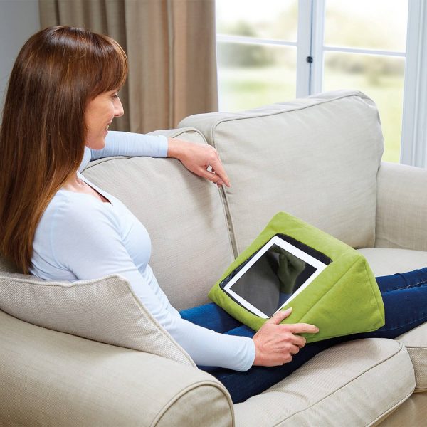 Tablet Cushions Green