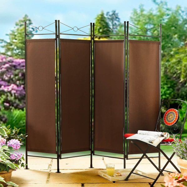 Garden Privacy Screen Mocha 180 x 160cm