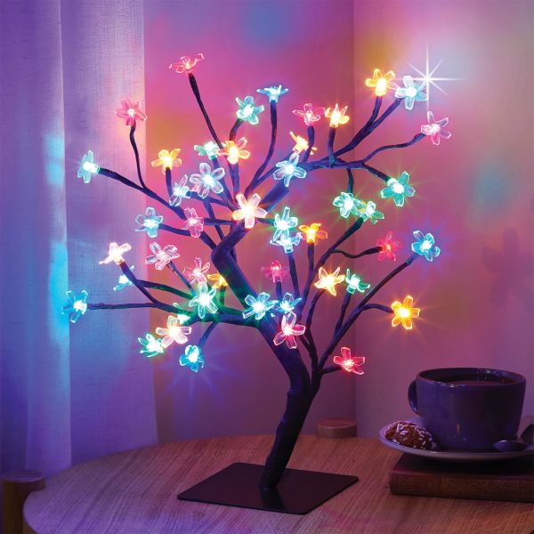 Multicolour Cherry Blossom Table Lamp