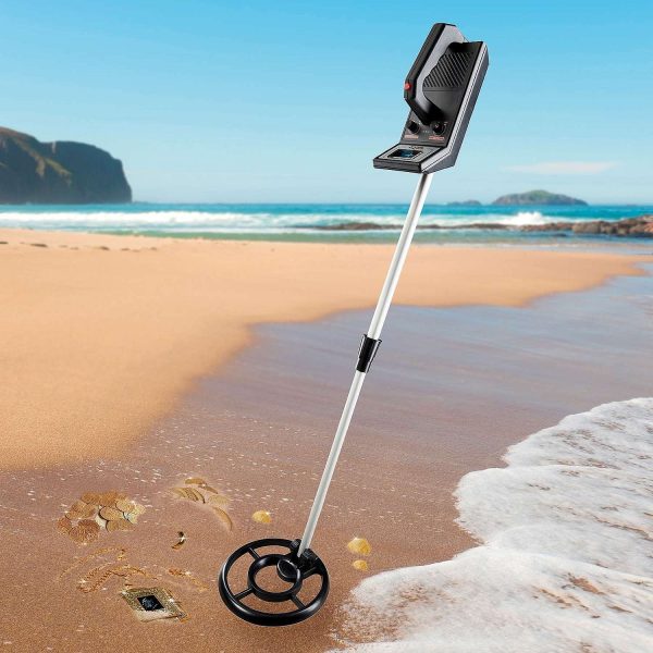 Professional Metal Detector – Search Depth Up to 14cm, Height-Adjustable Stem