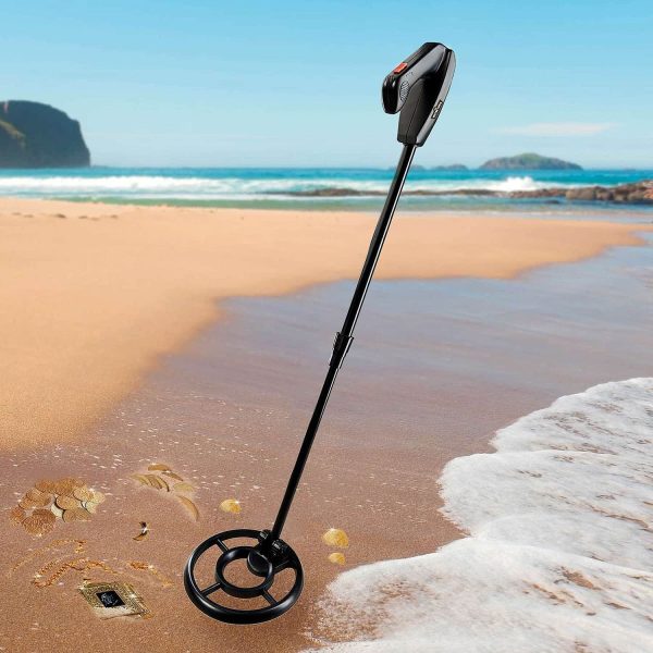 Standard Metal Detector – Search Depth Up to 8cm, Height-Adjustable Stem