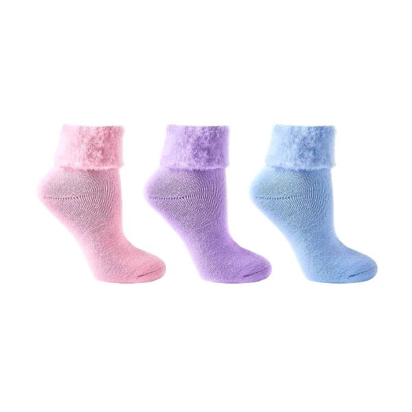 Ladies Bed Socks Pack of 3