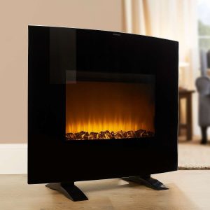 Wall-Mounted Fireplace