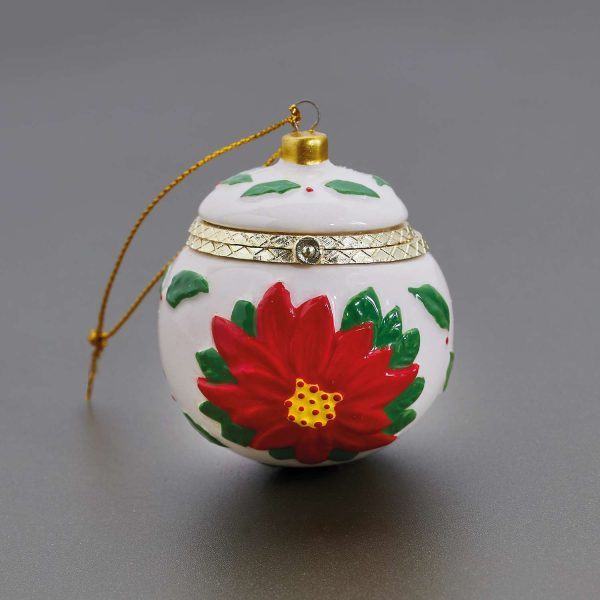 Bauble Trinket Box H8 xW6 xD6cm