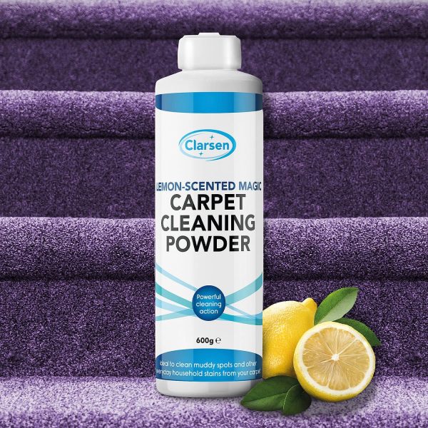 Lemon Scent Carpet Cleaning Powder