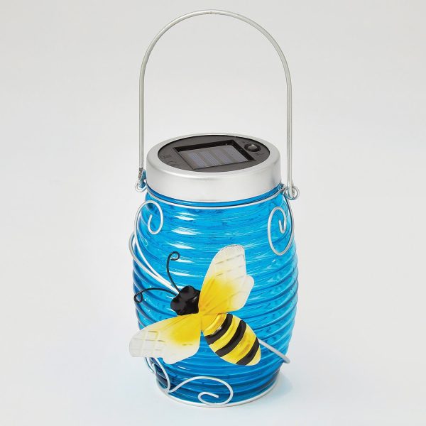 Bee Solar Lantern H19 xW15 xD15cm