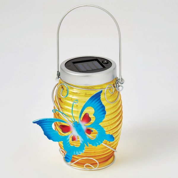 Butterfly Solar Lantern H31.5 x Dia.12cm