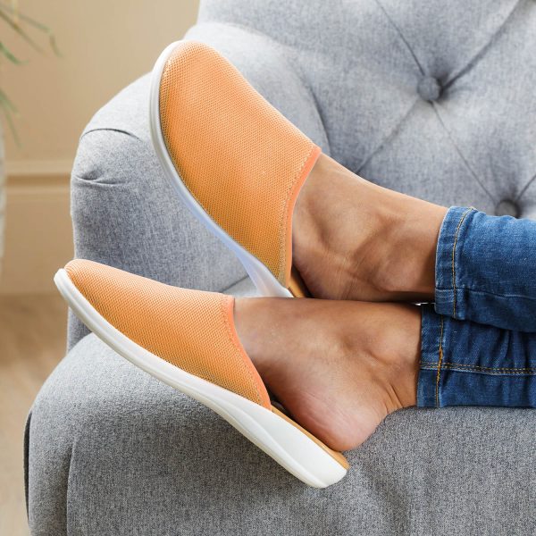 Anatomical Mules Orange Size 4