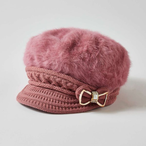 Cloche Peak Hat Rose Dia.46cm