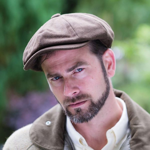 Mens Flat Cap Wool Small