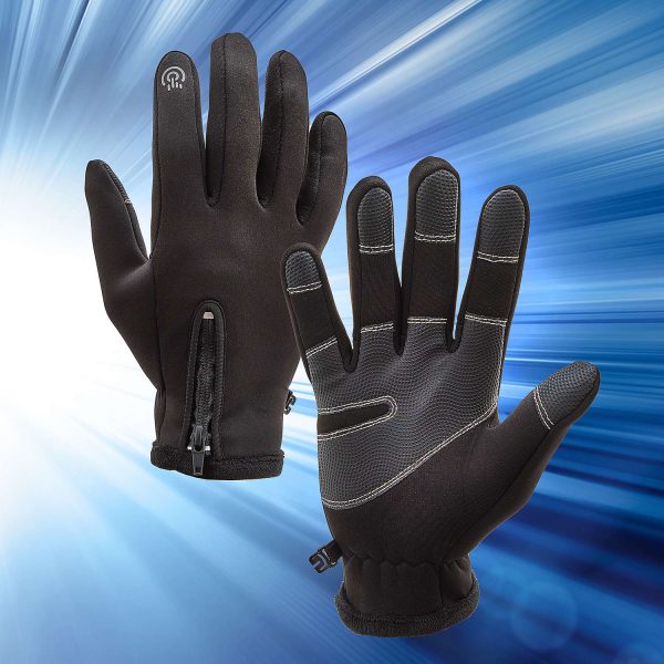 S-M Black Weatherproof Performance Gloves