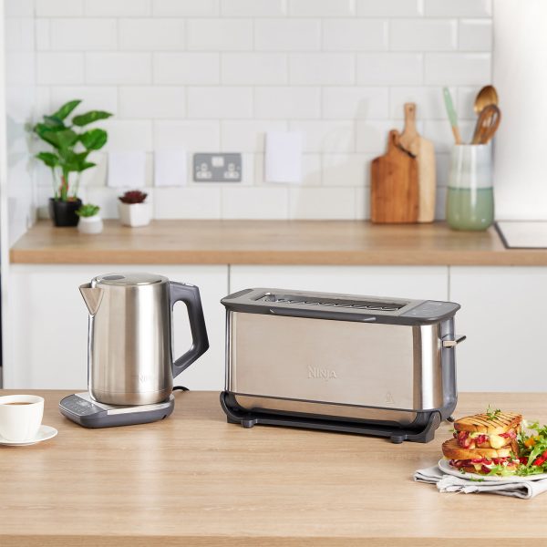 Ninja Stainless Steel Kettle and Toaster Set - Image 2