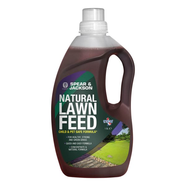 Natural Lawn Feed 1.5L Safe for pets, children, bees & other wildlife