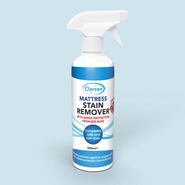 Mattress Stain Remover 500ml removes mattress stains & eases allergies