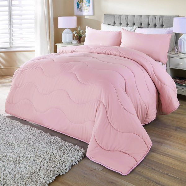 DUVet 4.5 Tog 100% Microfibre Double Pink