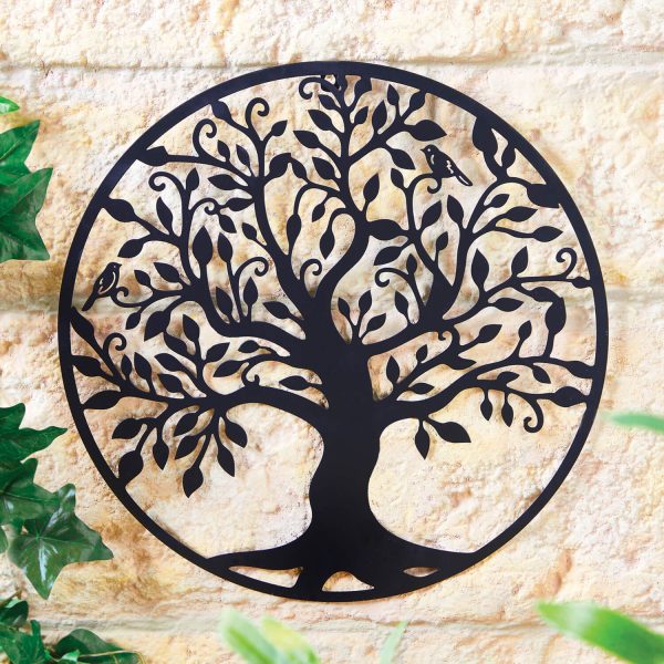 Tree Of Life Wall Art Metal 17 inches Indoor & Outdoor