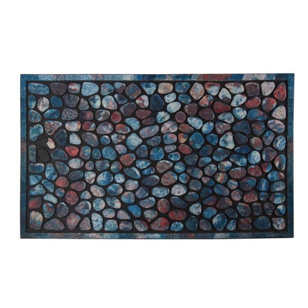 Doormat Pebble Design W45 x D0.7 x L75cm