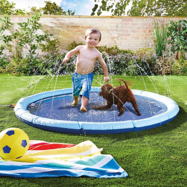 Childrens Paddling Pool & Sprinkler Dia.170cm