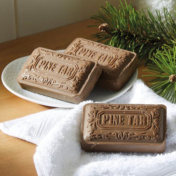 Pine Tar Soap Natural 3 bars