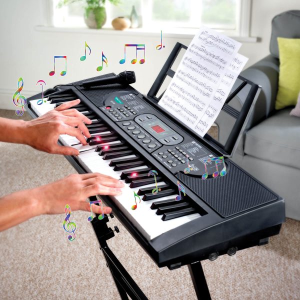 Electronic Keyboard With Stand