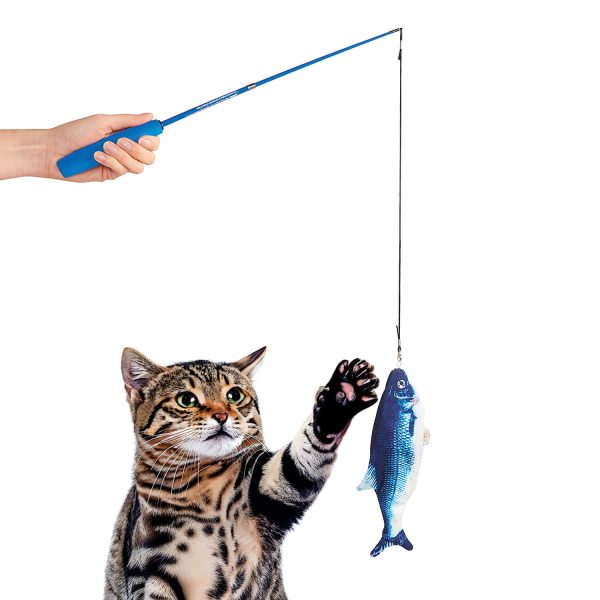 Flipping Fish Cat Toy