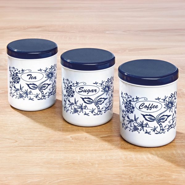 Set Of 3 Storage Canisters