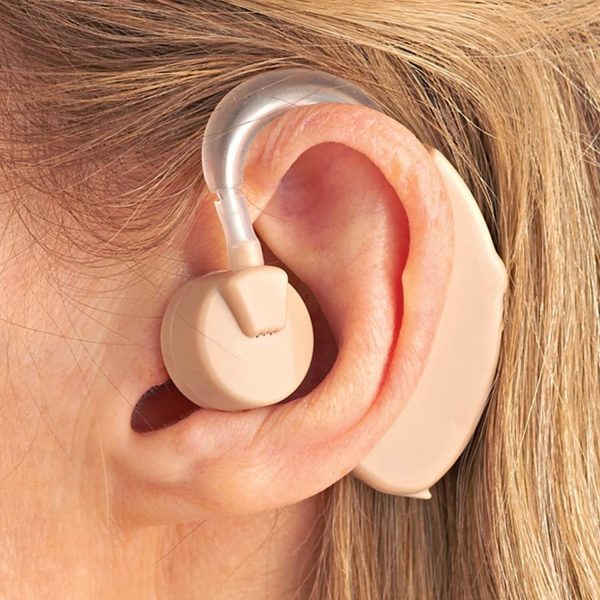 Hearing Aid, ABS/Plastic, L3.8 xW2.1 xD0.9cm, Includes 1x AG13 and 2x Spare Batteries