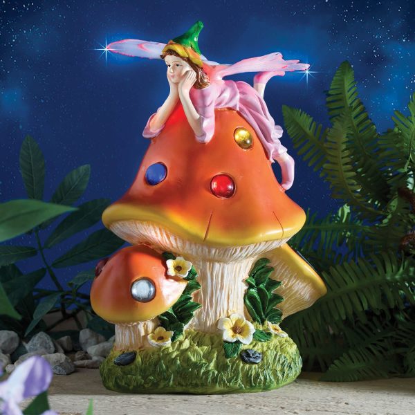 Solar Fairy On Toadstool