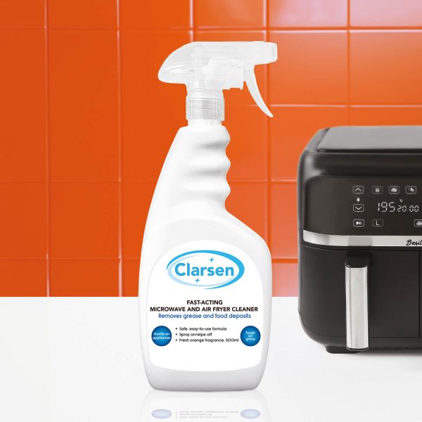 Microwave & Air Fryer Cleaner (500ml), Just Spray On and Wipe Off