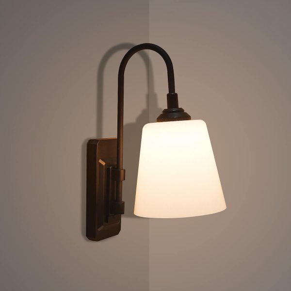 Battery Operated Wall Light H28 xW12 xD19cm, Remote Controlled