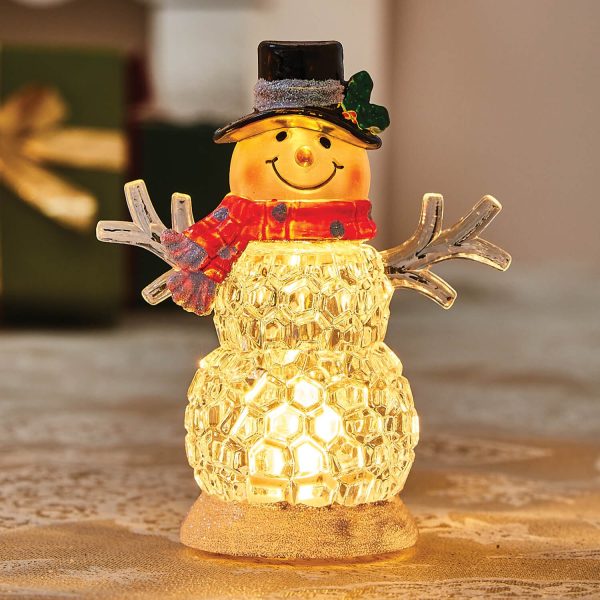 Led Acrylic Snowman