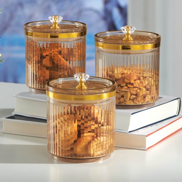 Set of 3 Snack Canisters