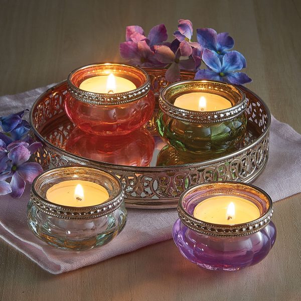 Set of 4 Candle Holders