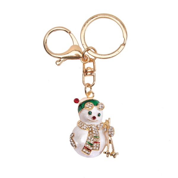 Snowman Christmas Handbag Charm