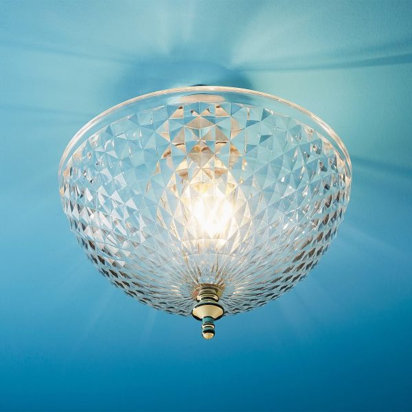 Easy Fit Diamond Acrylic Light Shade