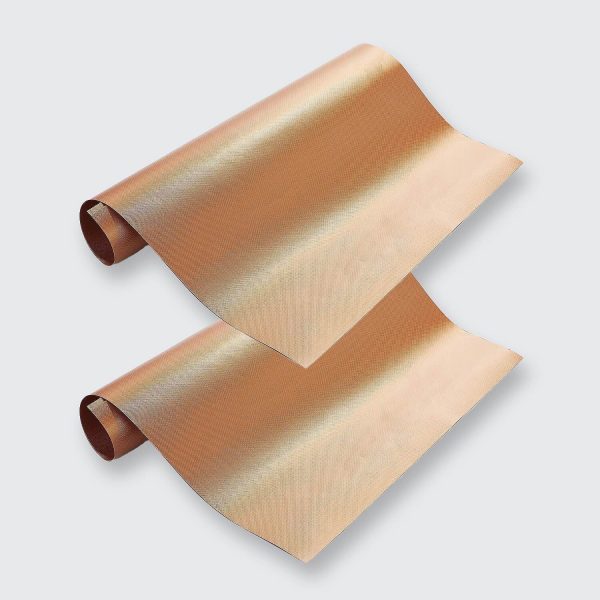 Oven Liners Copper Set of 2 each 33 x 40cm